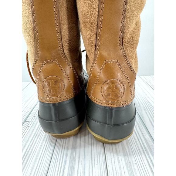 Tory Burch Brown and Black Ankle Boots - Picture 5 of 8